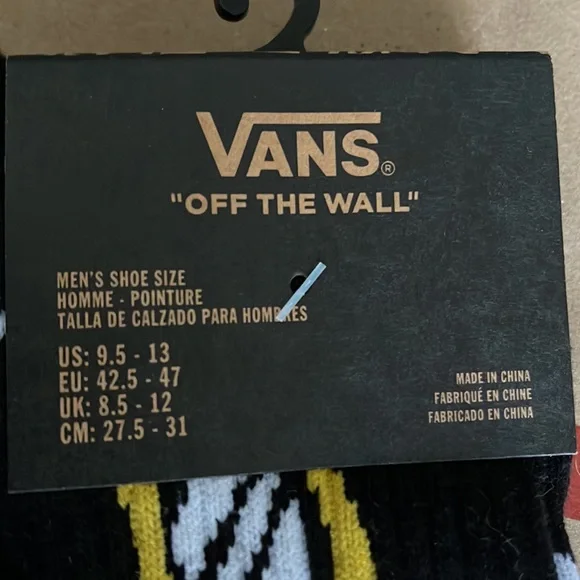 VANS “Off The Wall” Women’s socks - Picture 3 of 12